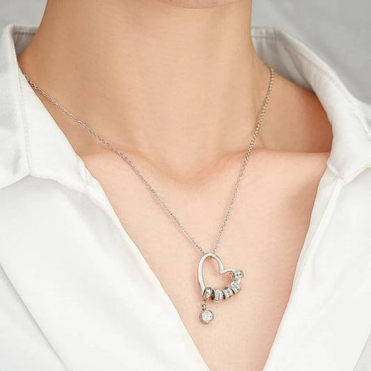 Personalized Engraved Heart Necklace