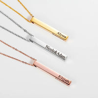 Vertical Bar Necklace