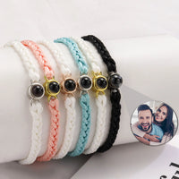 Personalized Circle Photo Bracelet