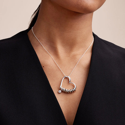 Personalized Engraved Heart Necklace