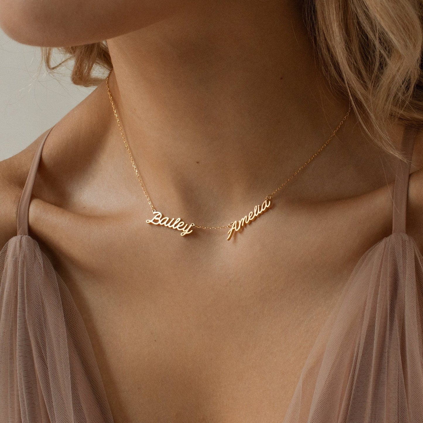 Multiple Names Necklace