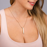 Vertical Bar Necklace