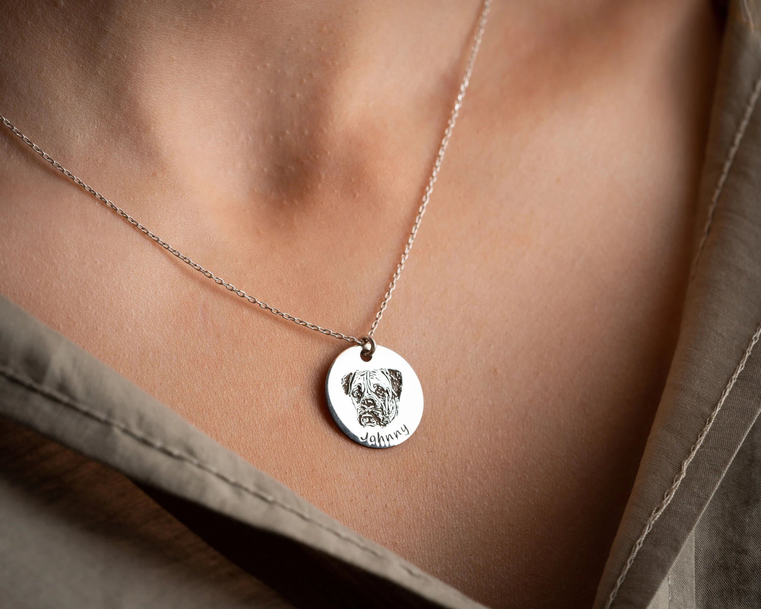 Pet Face Necklace