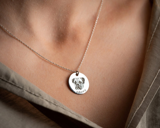 Pet Face Necklace