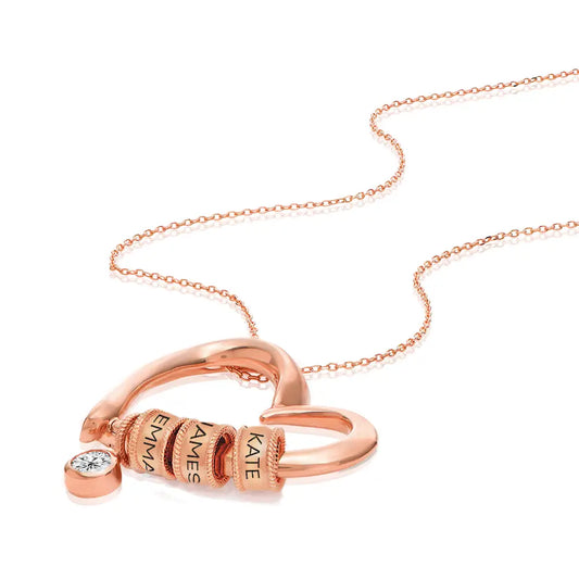 Personalized Engraved Heart Necklace